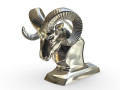 dodge ram hood ornament 3D Model
