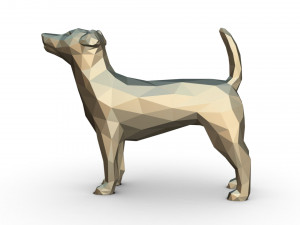 jack russell terrier figure 3Dプリントモデル