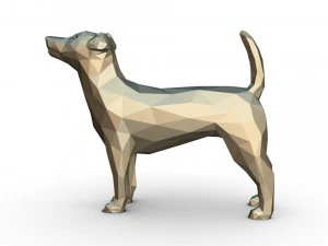 jack russell terrier figure 3D Print Model