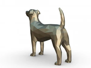 jack russell terrier figure 3D Print Model