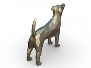 jack russell terrier figure 3D Print Model