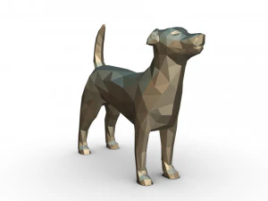 jack russell terrier figure 3D Print Model