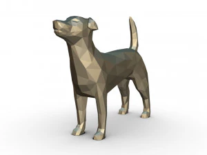 jack russell terrier figure 3D Print Model