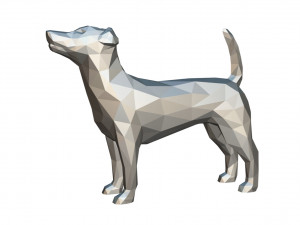 jack russell terrier figure 3Dプリントモデル