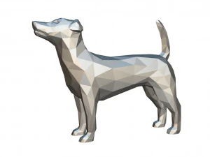 jack russell terrier figure 3D Print Model