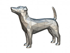 jack russell terrier figure 3Dプリントモデル