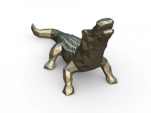 alligator figure 3D Print Model