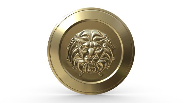 shield 16 3D Model .c4d .max .obj .3ds .fbx .stl .blend 