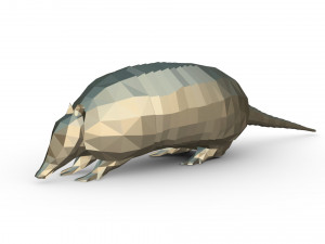 armadillo figure 3D Print Model