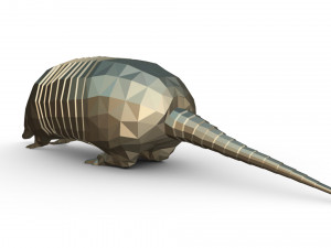 armadillo figure Modelo de Impressão 3D