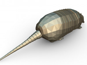 armadillo figure Modelo de Impressão 3D