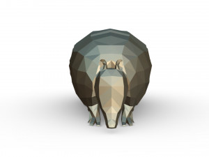 armadillo figure Modelo de Impressão 3D