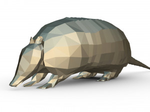 armadillo figure Modelo de Impressão 3D