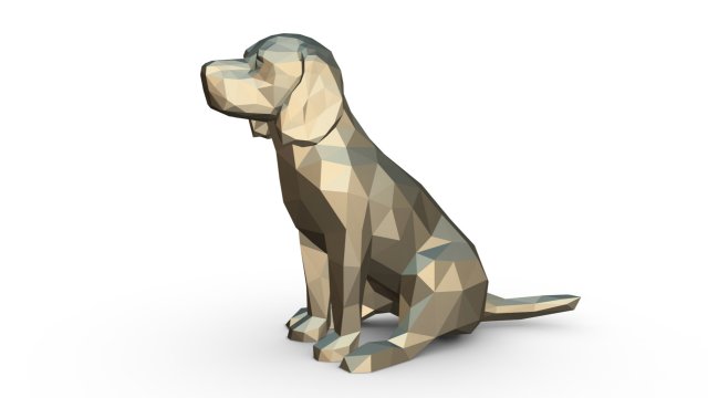 beagle figure 3D Принт Модель .c4d .max .obj .3ds .fbx .stl .blend 