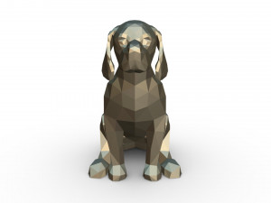 beagle figure 3D Принт Модель