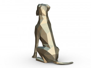 Great dane figure Model Cetak 3D