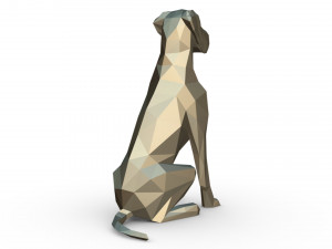 Great dane figure Model Cetak 3D