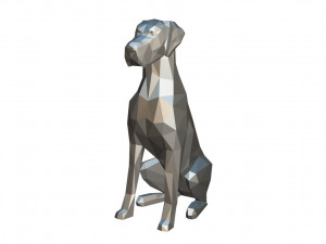 Great dane figure Model Cetak 3D