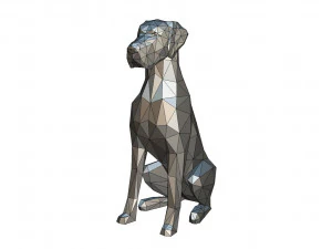 Great dane figure 3D Print Model