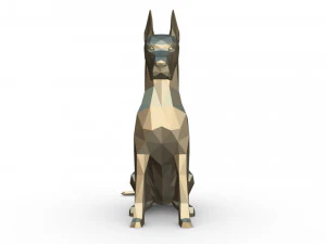 great dane figure 2 3D Print Model