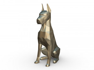 great dane figure 2 3D Print Model