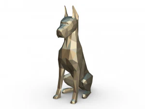 great dane figure 2 3D Print Model