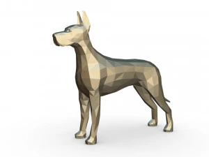 大丹犬图3 3D 打印模型