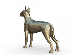 great dane figure 3 3D Print Model