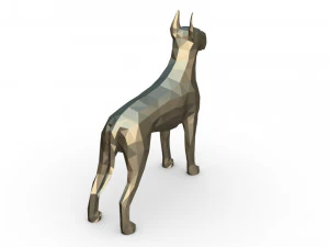 great dane figure 3 3D Print Model