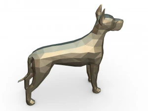 great dane figure 3 3D Print Model
