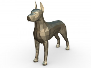 great dane figure 3 3D 프린트 모델