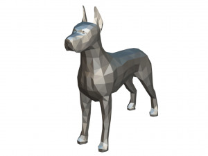 great dane figure 3 3D 프린트 모델