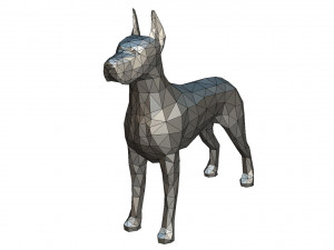 great dane figure 3 3D 프린트 모델