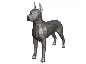 great dane figure 3 3D Print Model