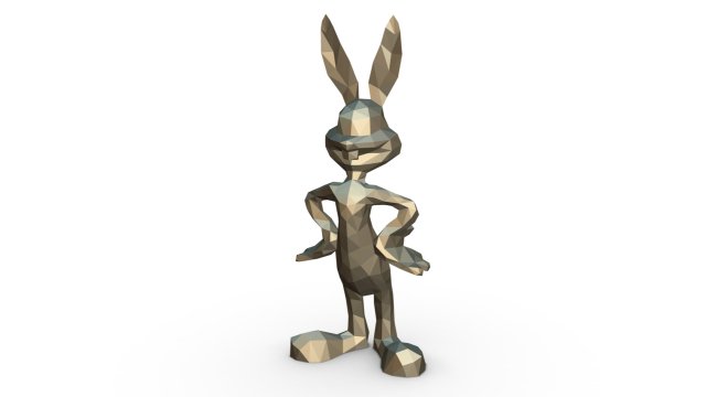bugs bunny figure 3D Принт Модель .c4d .max .obj .3ds .fbx .stl .blend 