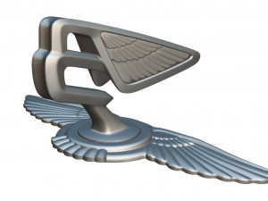 bentley hood ornament 6 Model 3D