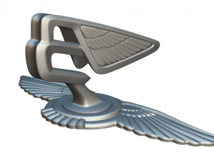 bentley hood ornament 6 3D Model