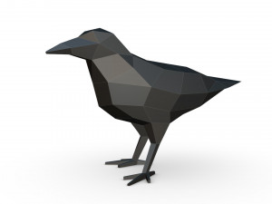 crow figure 3D Print Model