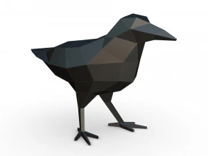 crow figure 3D Print Model
