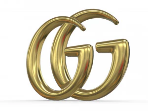gucci logo 3D Model