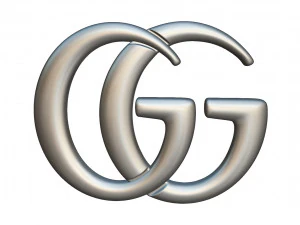 gucci logo 3D Model