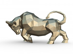 bull figure 3D 打印模型