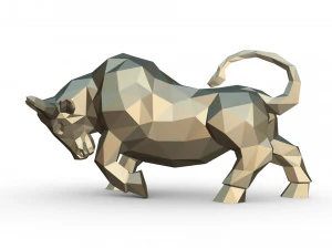 figura del toro Modello di stampa 3D