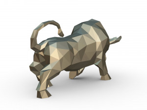 bull figure 3D 打印模型