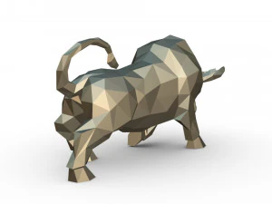 figura del toro Modello di stampa 3D