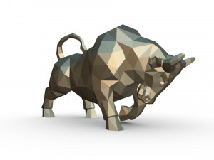 bull figure 3D 打印模型
