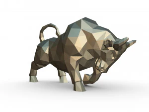 figura del toro Modello di stampa 3D