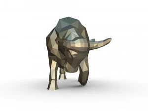 figura del toro Modello di stampa 3D
