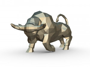 bull figure 3D 打印模型