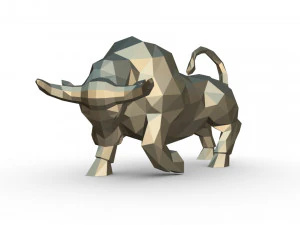 figura del toro Modello di stampa 3D